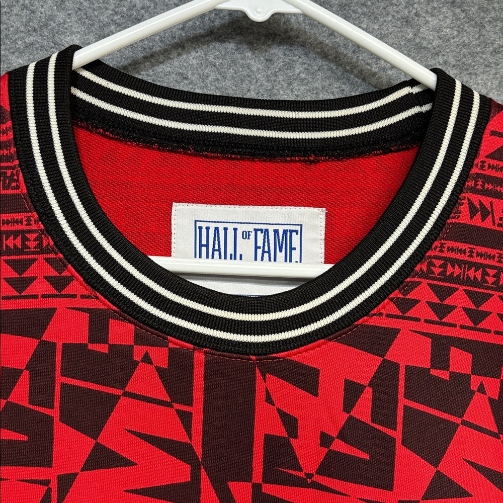 Ball Of Fame 2nd Sucks Fame Red Black White Maroon Jersey Shirt M — image 2 of 8